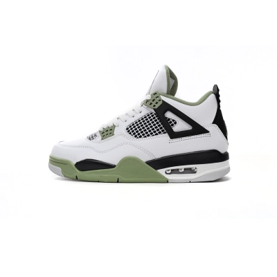 A1 Air Jordan 4 WMNS “Oil Green”Seafoam (W) 01