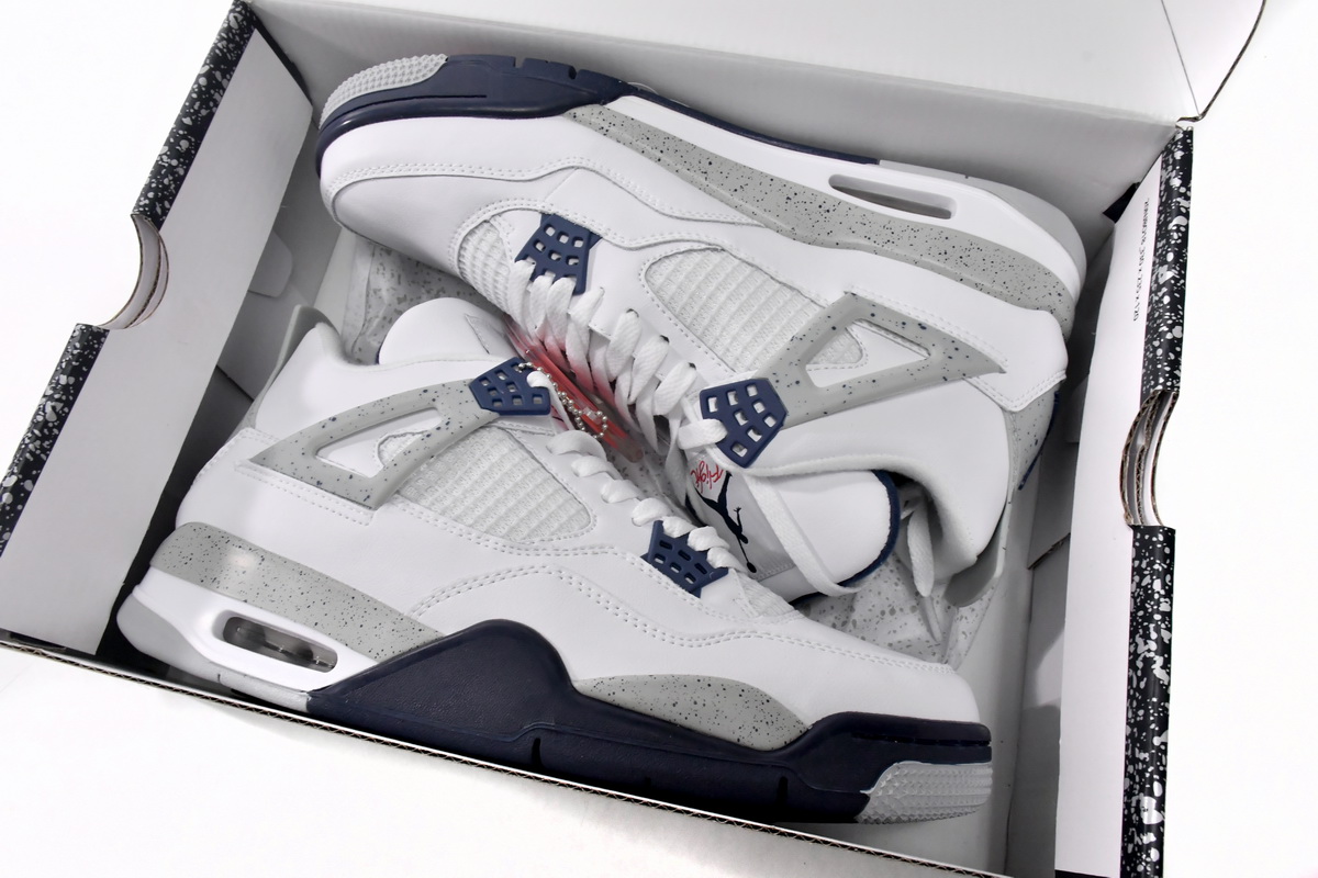 A1 Air Jordan 4 Retro Midnight Navy
