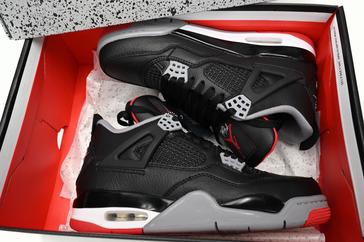 A1 Air Jordan 4 "Bred Reimagined"