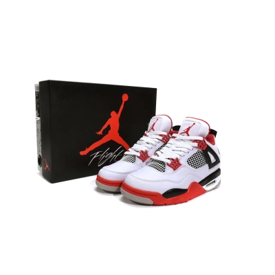 A1 Air Jordan 4 Fire Red 02