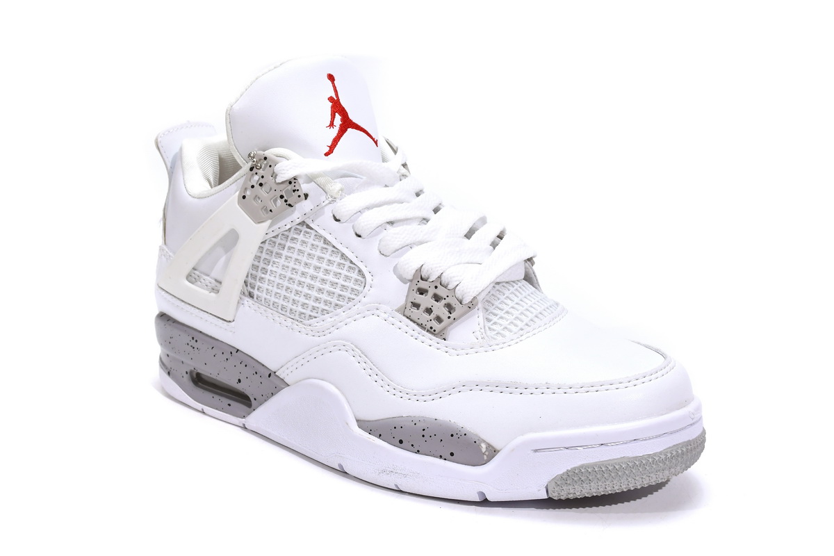A1 Air Jordan 4 Retro Tech White