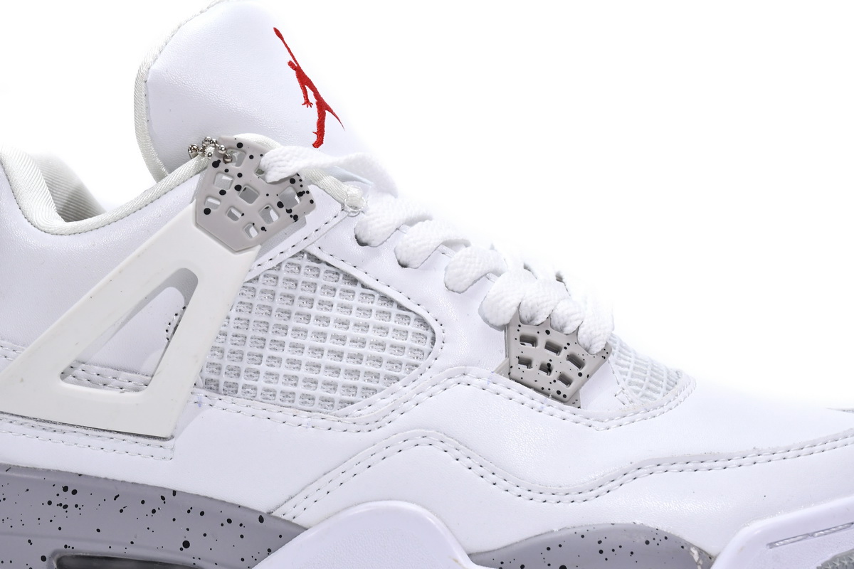 A1 Air Jordan 4 Retro Tech White