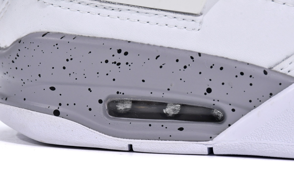 A1 Air Jordan 4 Retro Tech White