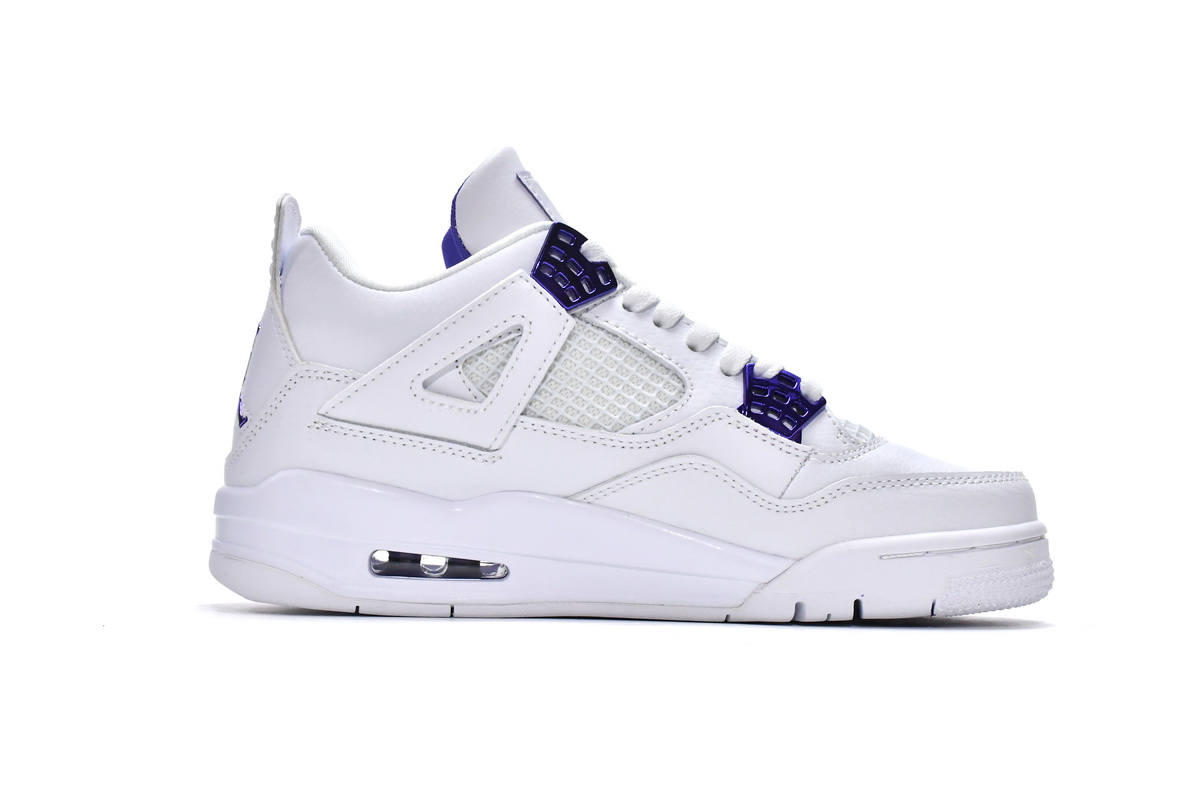 A1 Air Jordan 4 Retro Purple Metallic