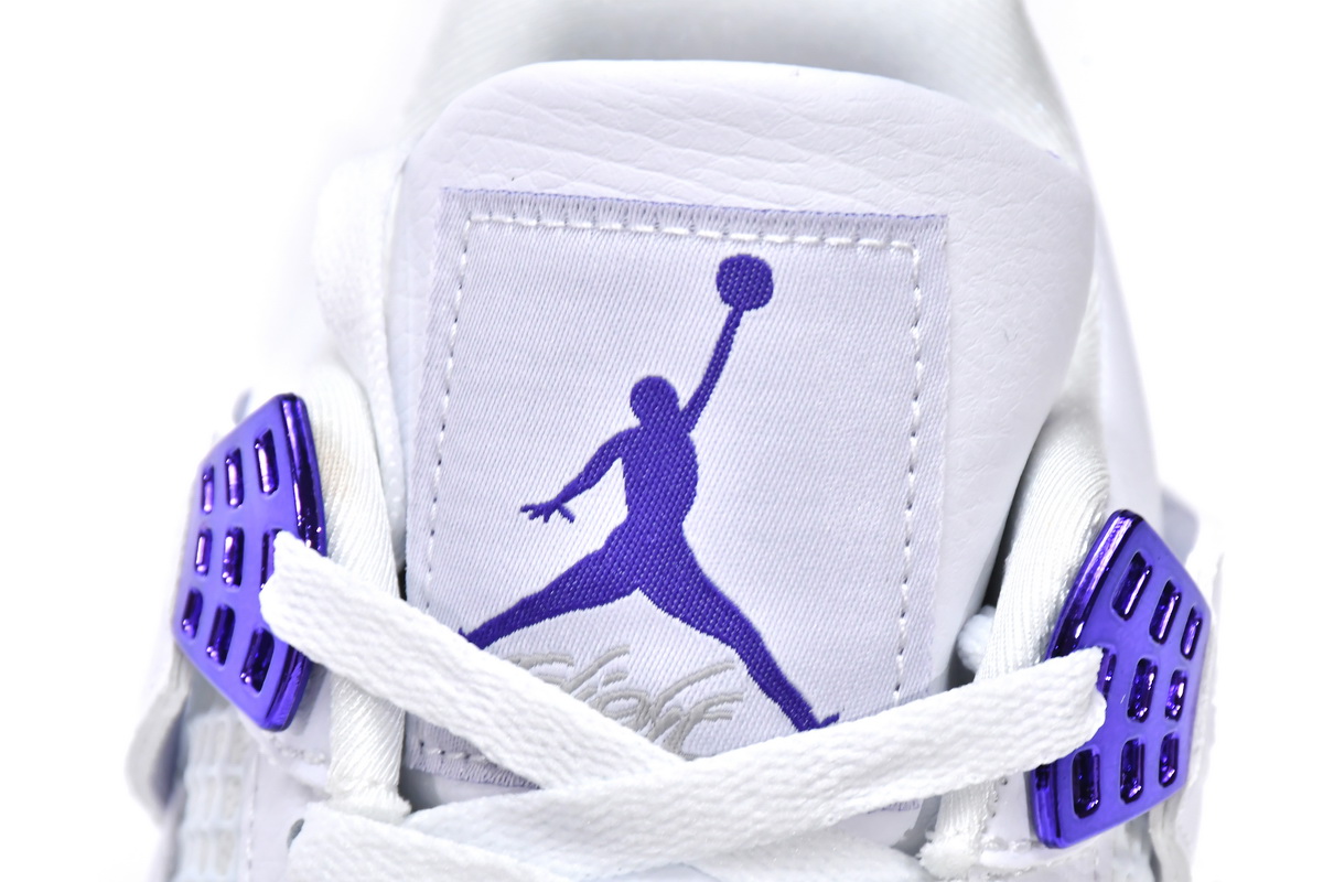 A1 Air Jordan 4 Retro Purple Metallic