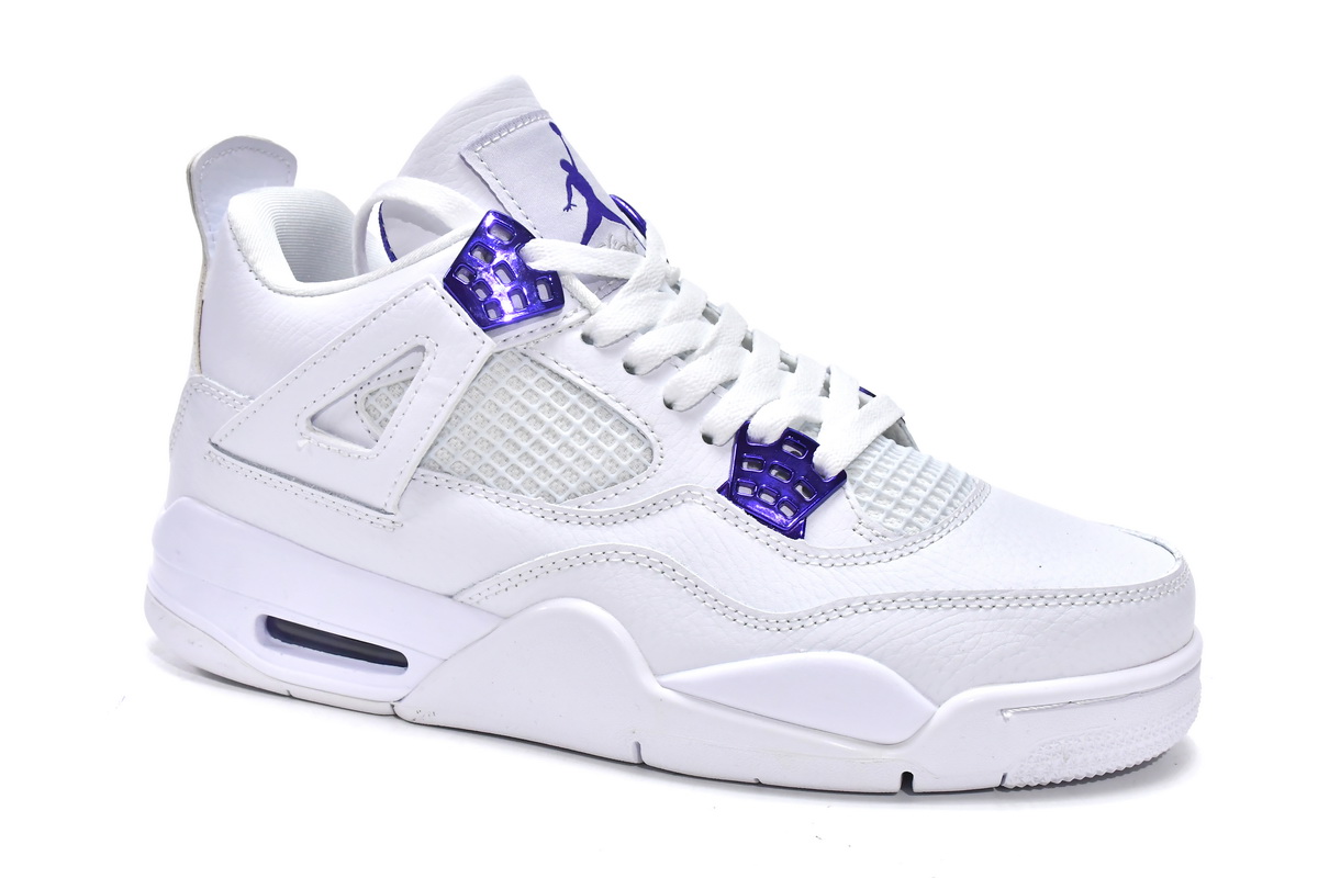 A1 Air Jordan 4 Retro Purple Metallic