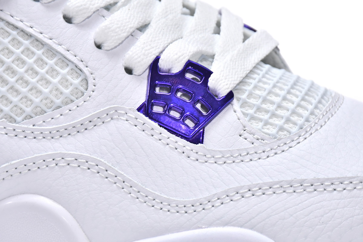A1 Air Jordan 4 Retro Purple Metallic