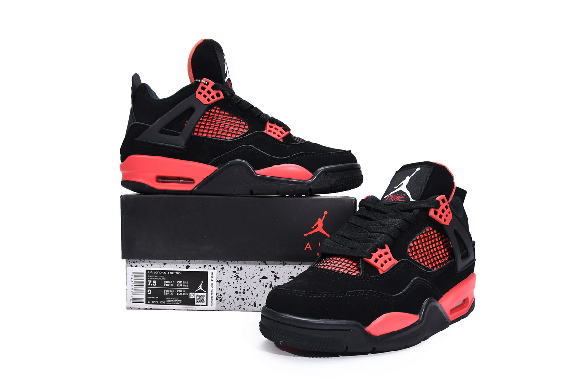 A1 Air Jordan 4 Red Thunder