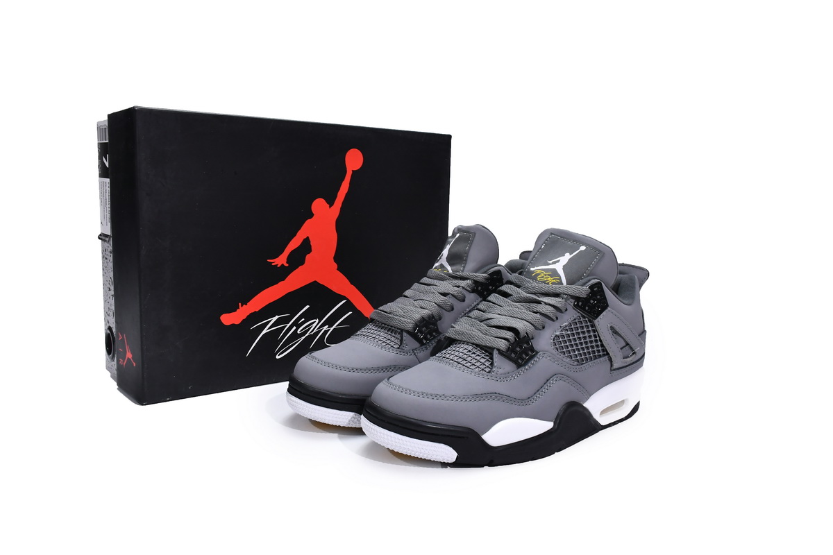 A1 Air Jordan 4 Retro Cool Grey