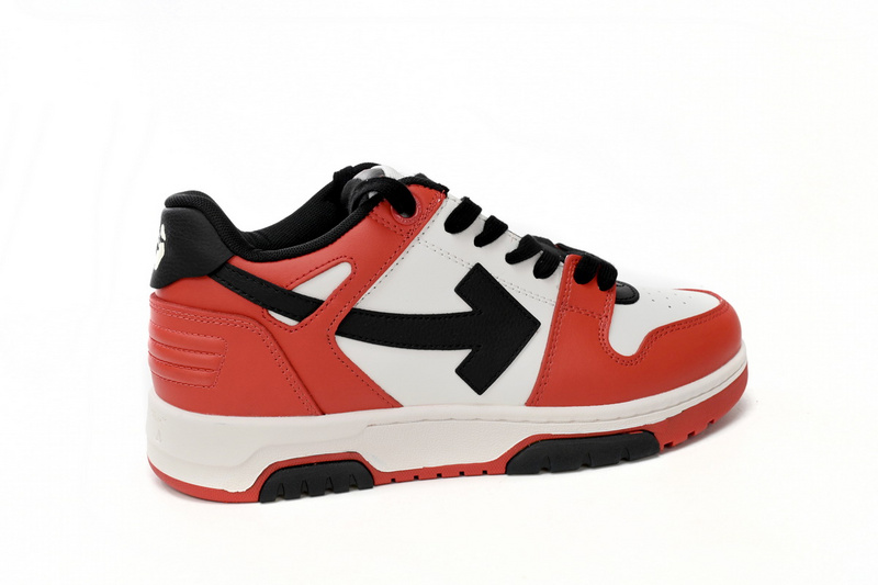 OFF-WHITE Out Of Office White, red, and Black