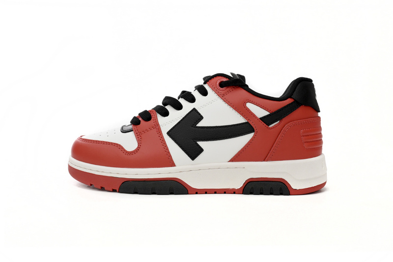 OFF-WHITE Out Of Office White, red, and Black
