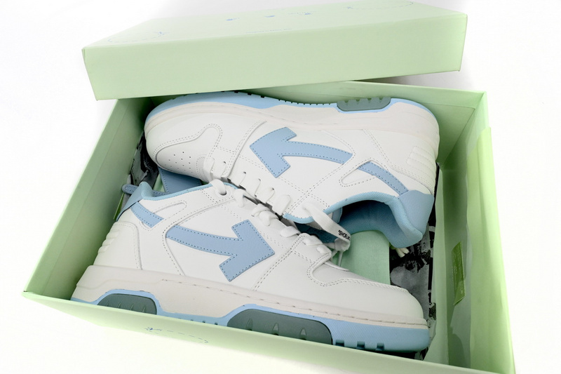 OFF-WHITE Out Of Office Sky Blue And White