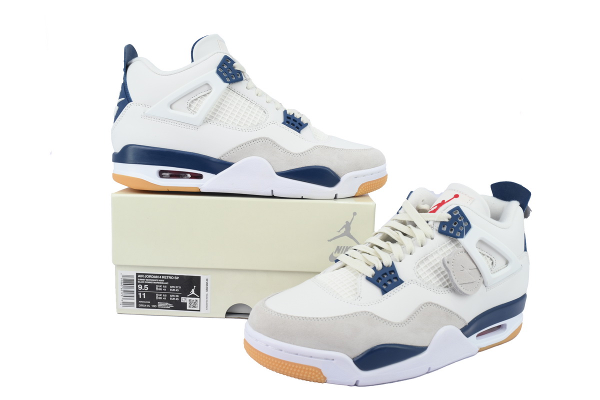 XH Nike SB x Air Jordan 4 Retro SP 'Navy'