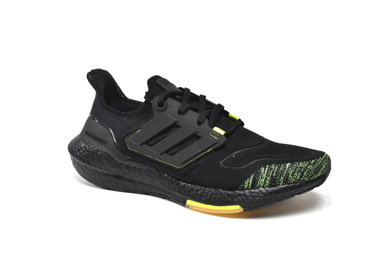 Adidas Ultra Boost 2022 Black Solar Yellow