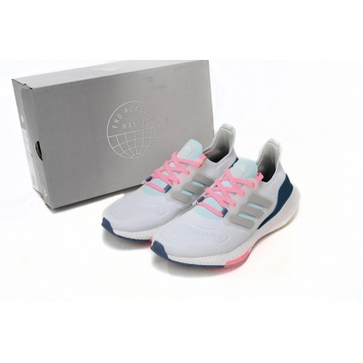Adidas Ultra Boost 2022 White Dark Green 02