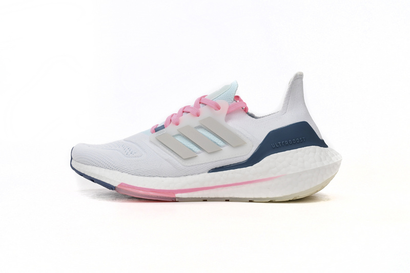 Adidas Ultra Boost 2022 White Dark Green