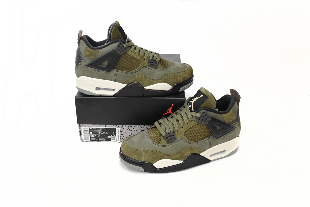 XH Air Jordan 4 Craft “Olive”