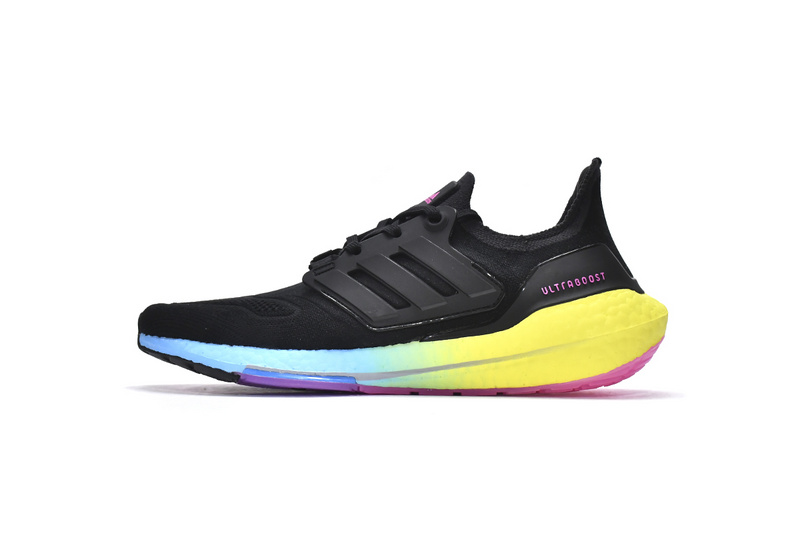 Adidas Ultra Boost 2022 Black Gradient Yellow
