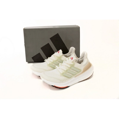 Adidas Ultra Boost 2023 LIGHT White Pink Tail 02