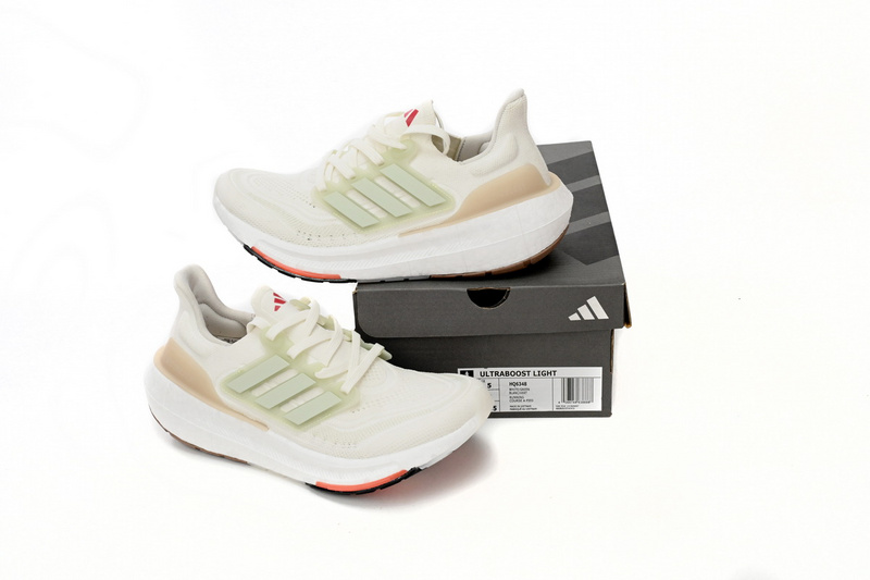 Adidas Ultra Boost 2023 LIGHT White Pink Tail