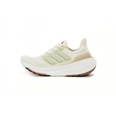Adidas Ultra Boost 2023 LIGHT White Pink Tail 01