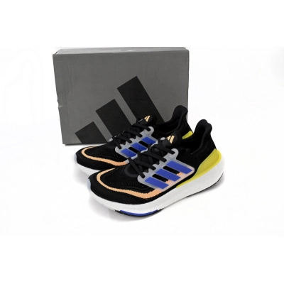 Adidas Ultra Boost 2023 LIGHT Black Pink Blue 02