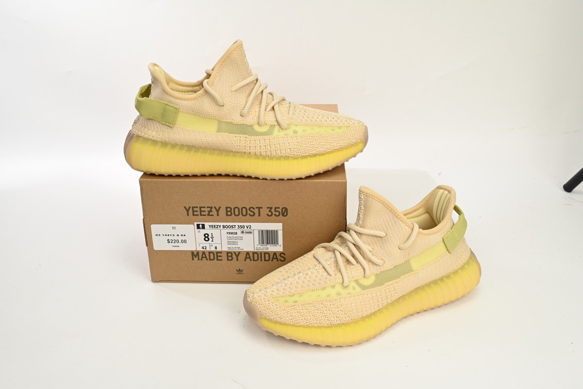 HK adidas Yeezy Boost 350 V2 Flax