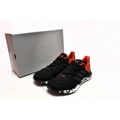 Adidas Pure Boost 21 Black Vivid Red 02