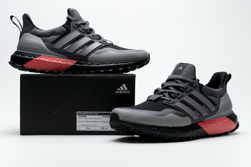Adidas Ultra Boost All Terrain Black Grey Red