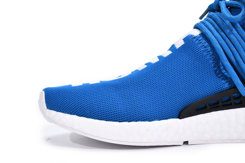 Pharrell Williams x Adidas Originals NMD HU Human Being Sharp Blue