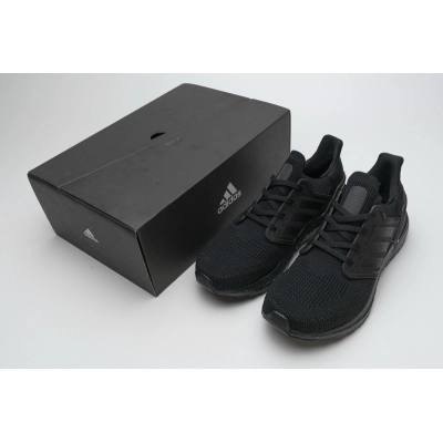 Adidas Ultra Boost 20 CONSORTIUM Triple Black Real Boost 02