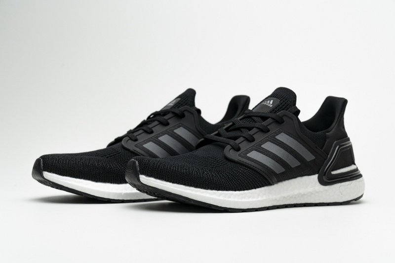 Adidas Ultra Boost 20 CONSORTIUM Black White Real Boost