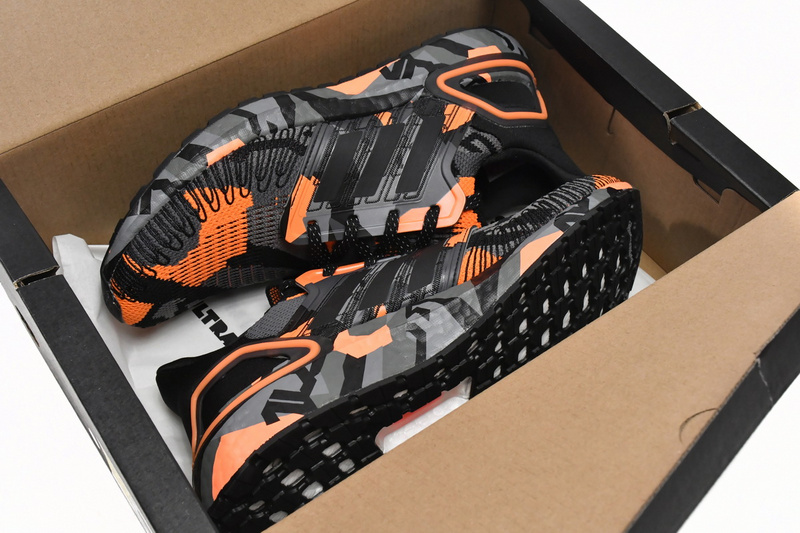 Adidas Ultra Boost 20 Black Signal Orange