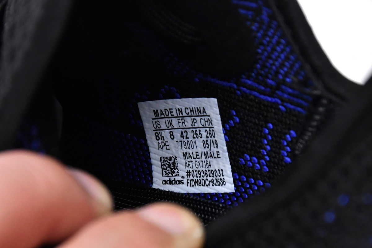 AH adidas Yeezy Boost 350 V2 Black Blue