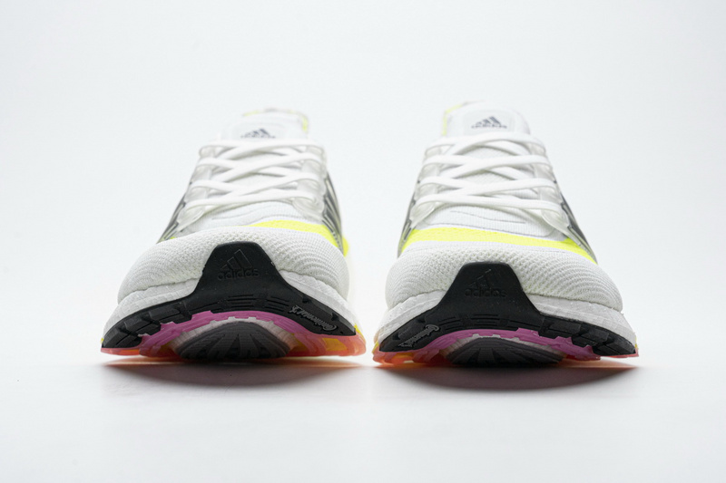 Adidas Ultra Boost 2021 White Yellow Black