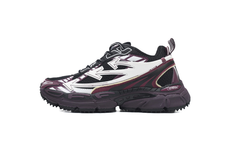 OFF-WHITE Black Purple Red