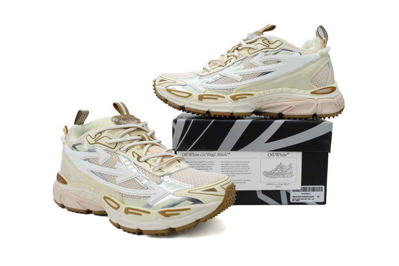 OFF-WHITE Out Of Light pink brown