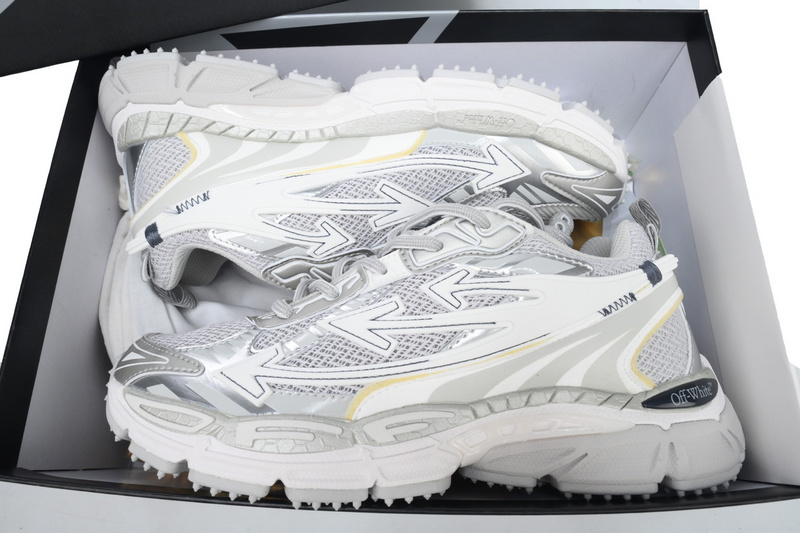 OFF-WHITE Military White Gray