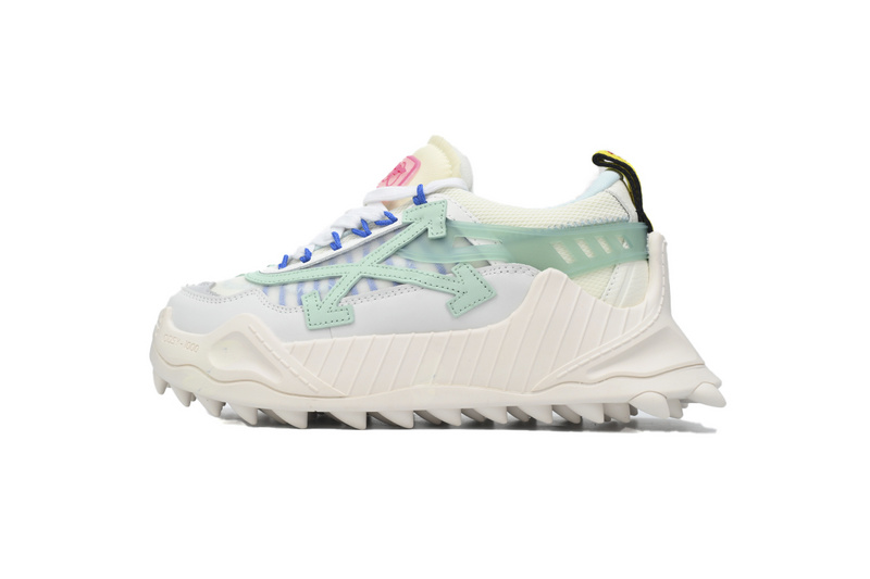 OFF-WHITE Out Of Light Green And White