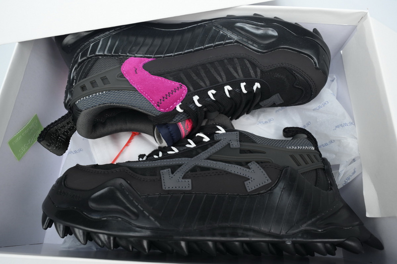 OFF-WHITE Out Of Black Glossy Surface