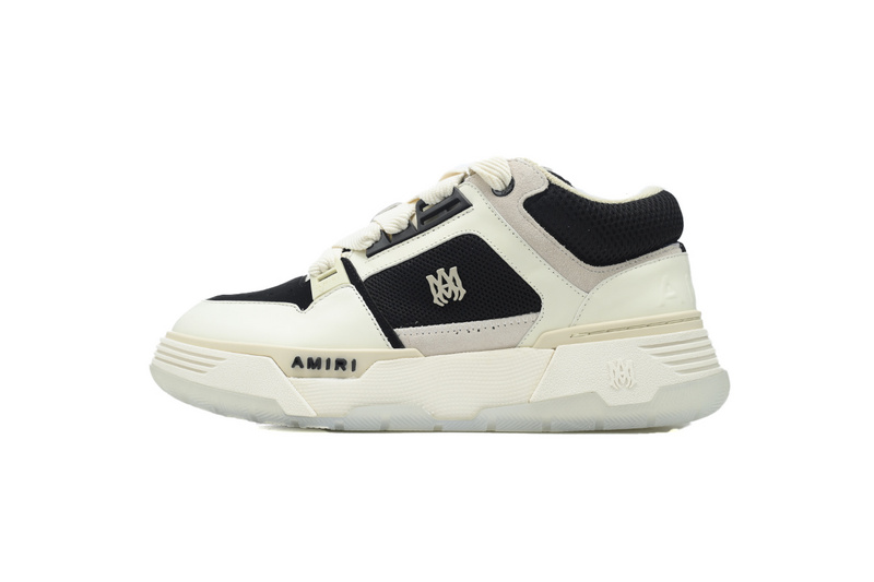 AMIRI White Gray Black