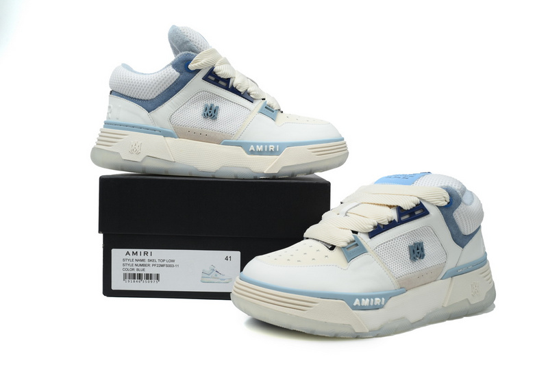 AMIRI White Blue
