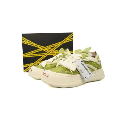 Smilerepublic Green Tweed Fabric 02