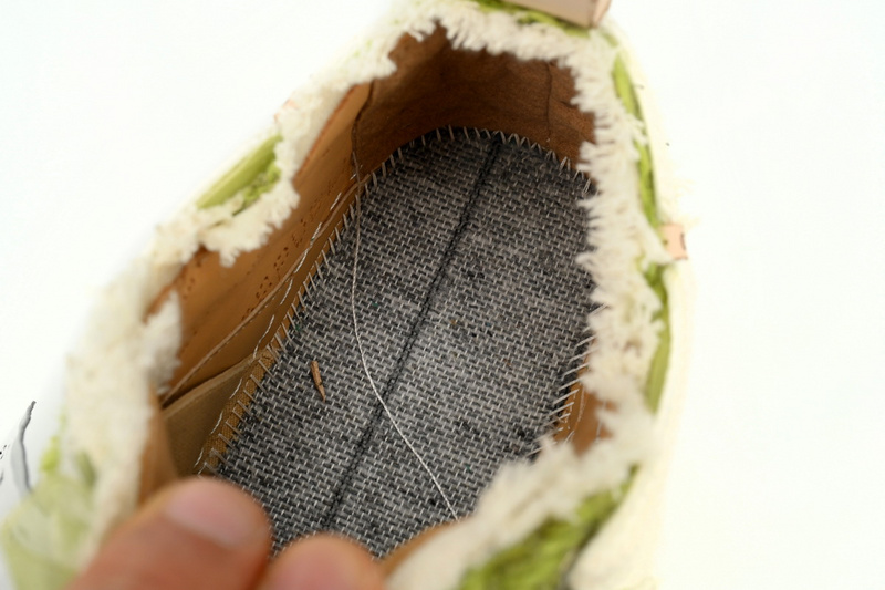 Smilerepublic Green Tweed Fabric