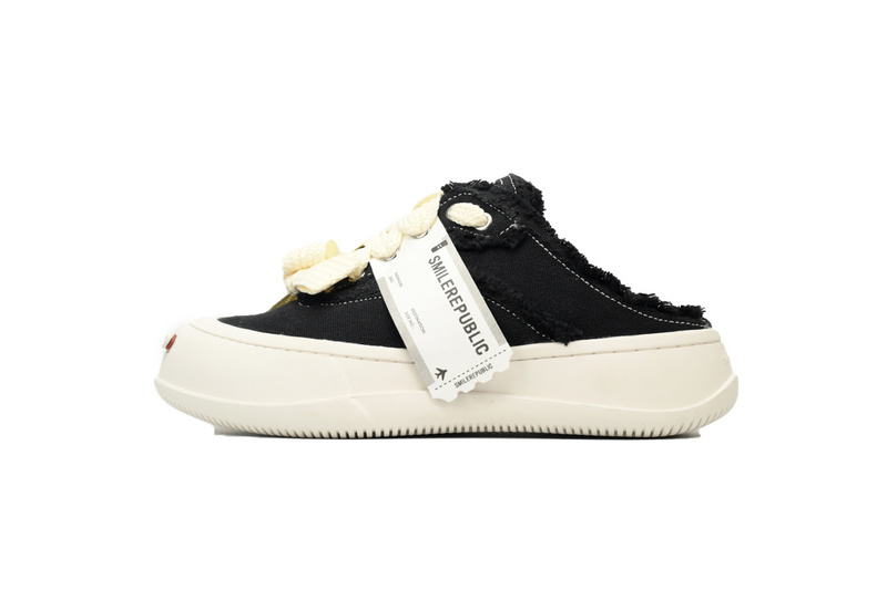 Smilerepublic Backless Shoes Black