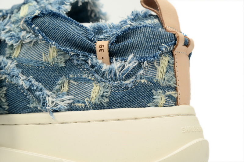 Smilerepublic Blue Tweed Fabric