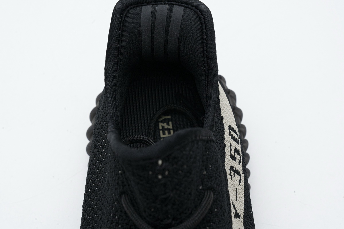 AH Adidas Yeezy Boost 350 V2 Core Black/White Real Boost