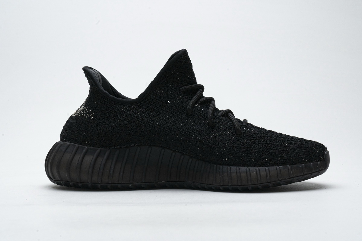 AH Adidas Yeezy Boost 350 V2 Core Black/White Real Boost