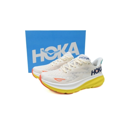 HOKA Clifton 9 'Eggnog Passion Fruit' 02