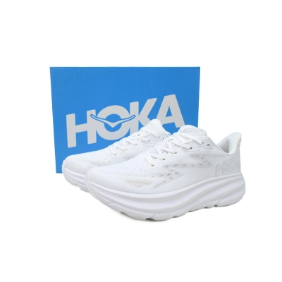 HOKA Clifton 9 'Triple White' 02